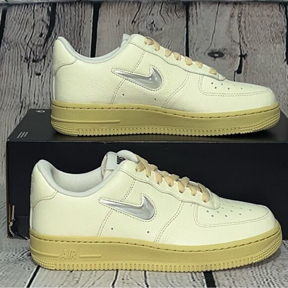Nike Shoes - NWT Nike Air Force 1 ‘07 LX “Coconut Milk / Light Bone - Lemon Wash” Sneakers